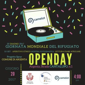 Giornata Mondiale del Rifugiato: dal 19 al 29 giugno un interessante calendario di iniziative promosse dalla cooperativa sociale Camelot Giornata Mondiale del Rifugiato: dal 19 al 29 giugno un interessante calendario di iniziative promosse dalla cooperativa sociale Camelot