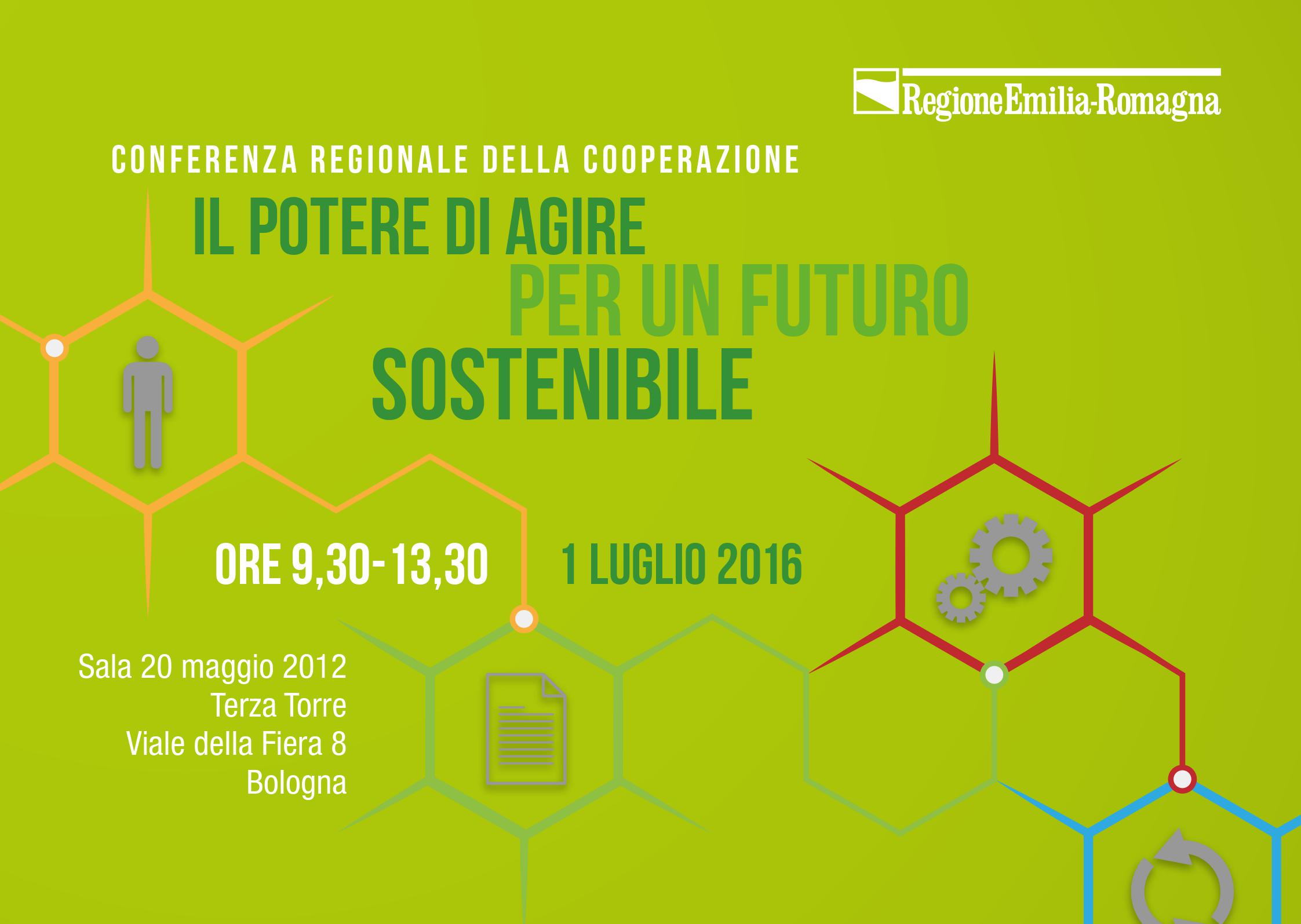 “Il potere di agire per un futuro sostenibile”. A Bologna la conferenza regionale della cooperazione