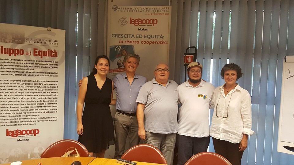 Dal Brasile per studiare la cooperazione: Unisol incontra le cooperative Scacco Matto e Chico Mendes