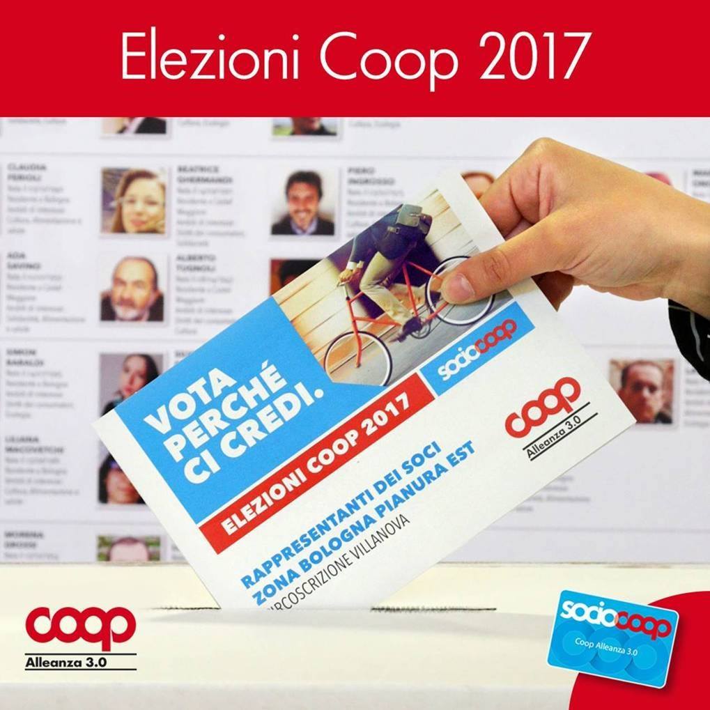 Elezioni Coop Alleanza 3.0: fino al 29 aprile si votano i rappresentanti della cooperativa, in tutti i supermercati e ipermercati Elezioni Coop Alleanza 3.0: fino al 29 aprile si votano i rappresentanti della cooperativa, in tutti i supermercati e ipermercati