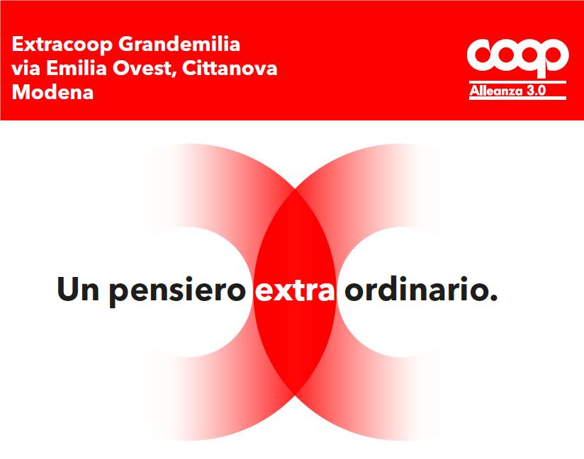 Coop Alleanza 3.0: sabato 2 dicembre inaugurazione extracoop Grandemilia