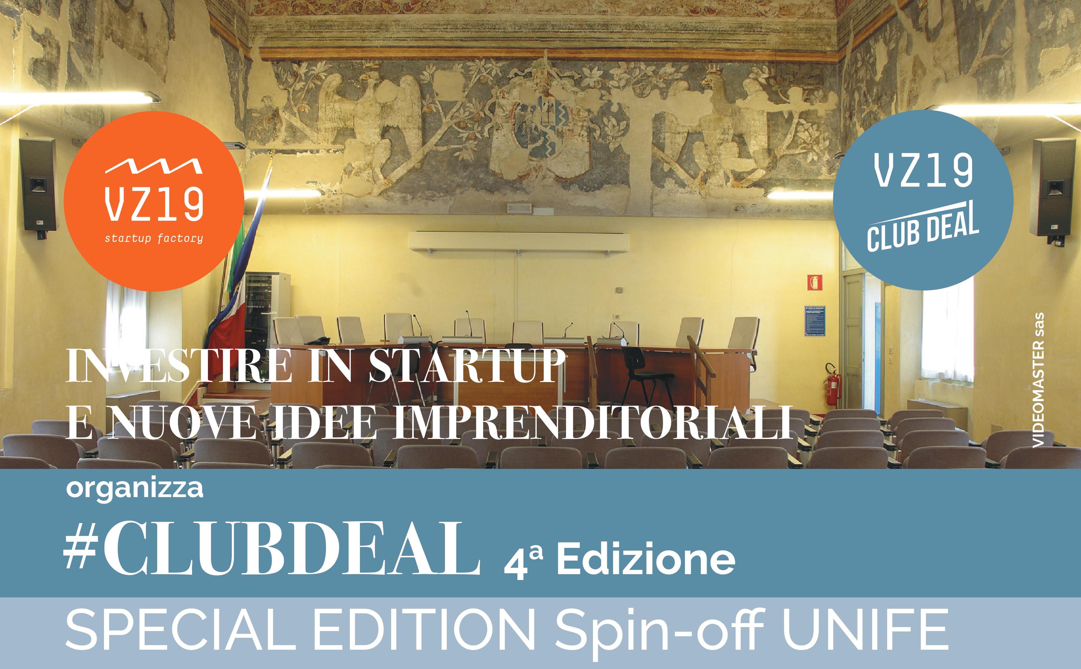 Club Deal: il 25 gennaio, nell’edizione dedicata agli spin-off Unife, verranno presentati alle imprese i risultati delle ricerche universitarie