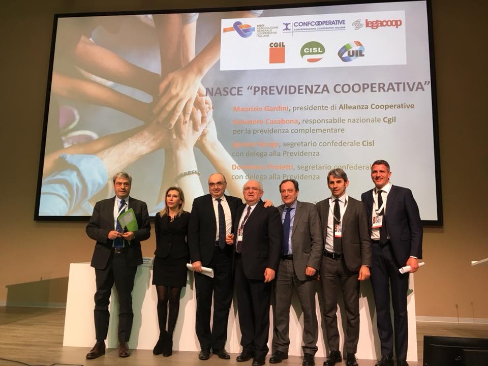 Al via Previdenza Cooperativa, il nuovo fondo unico di previdenza complementare dell’Alleanza delle Cooperative