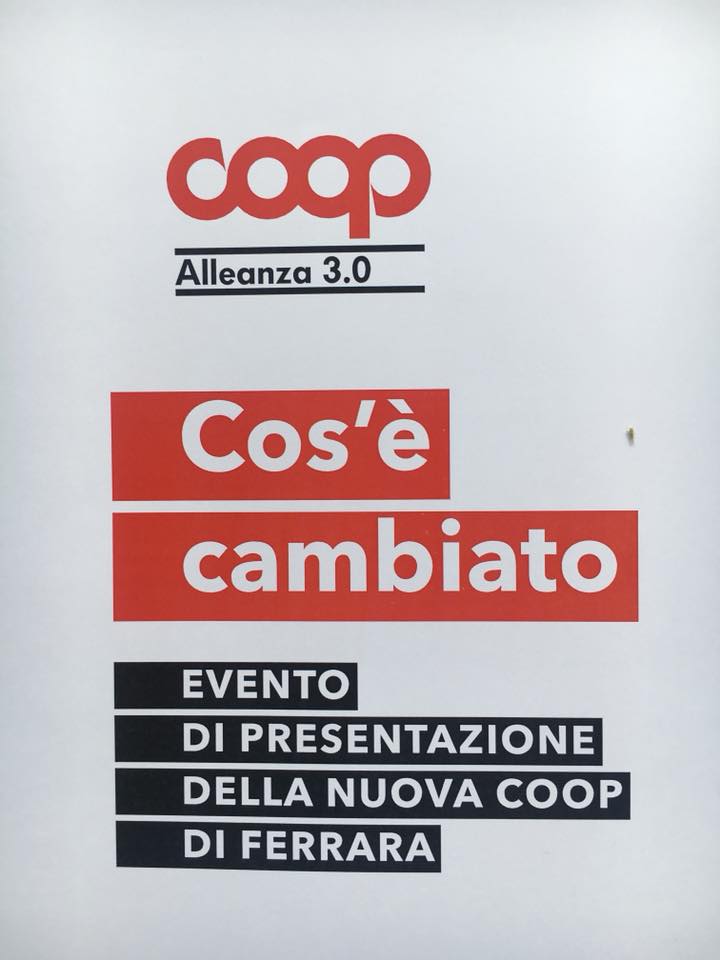 Cos’è cambiato? Coop Alleanza 3.0 apre per la prima volta in centro a Ferrara. L’inaugurazione sabato 21 aprile