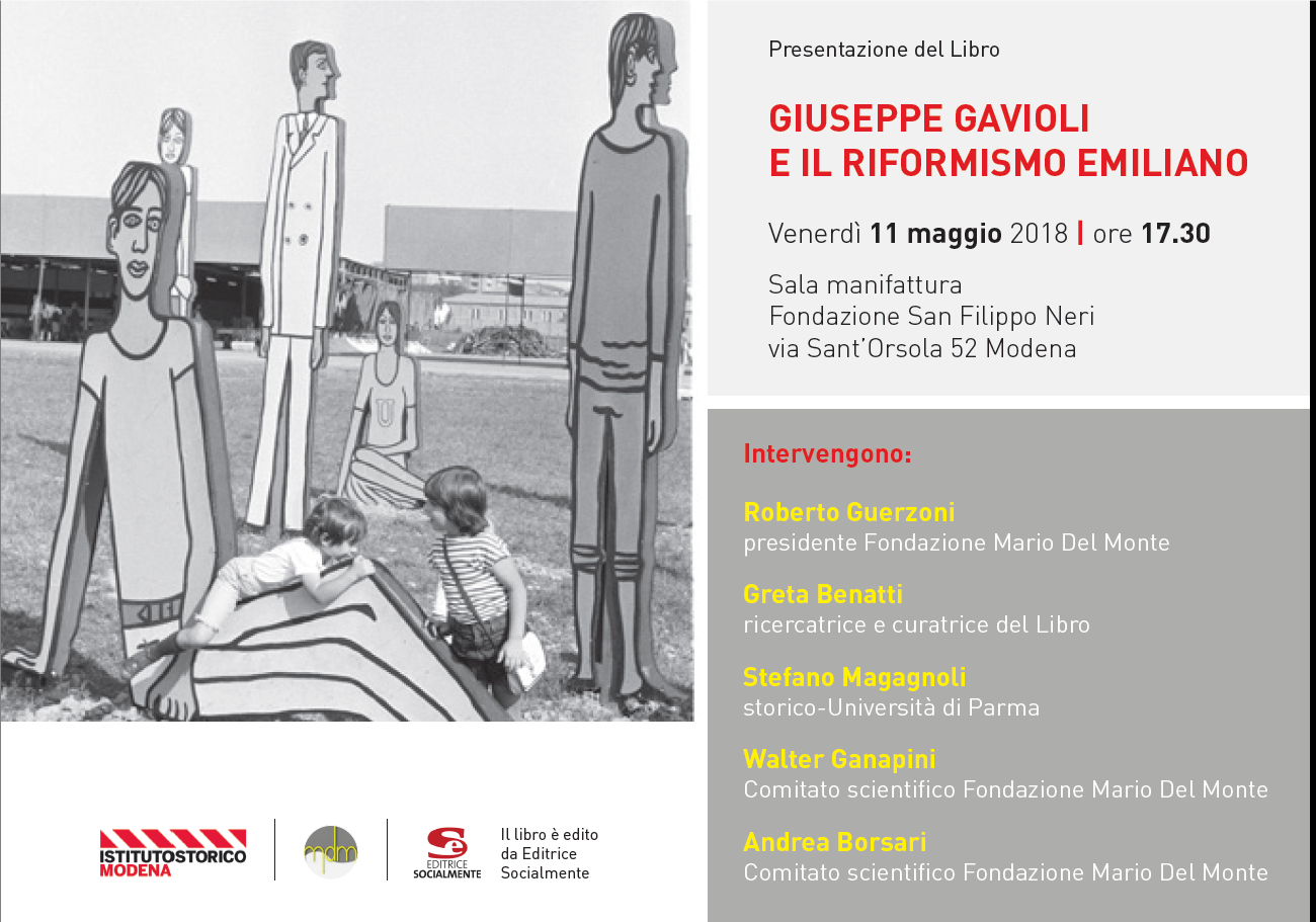 Fondazione Mario Del Monte presenta: “Giuseppe Gavioli e il riformismo emiliano”