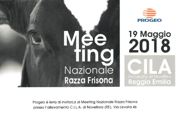 Progeo presenta: Meeting nazionale Razza Frisona