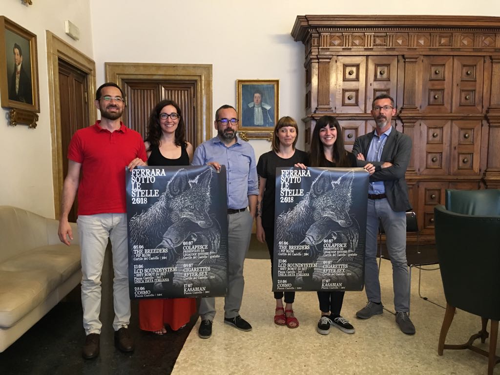 Giornata Internazionale delle Cooperative: Legacoop Estense e le cooperative associate sostengono il concerto di Colapesce nell’ambito del celebre festival Ferrara Sotto Le Stelle