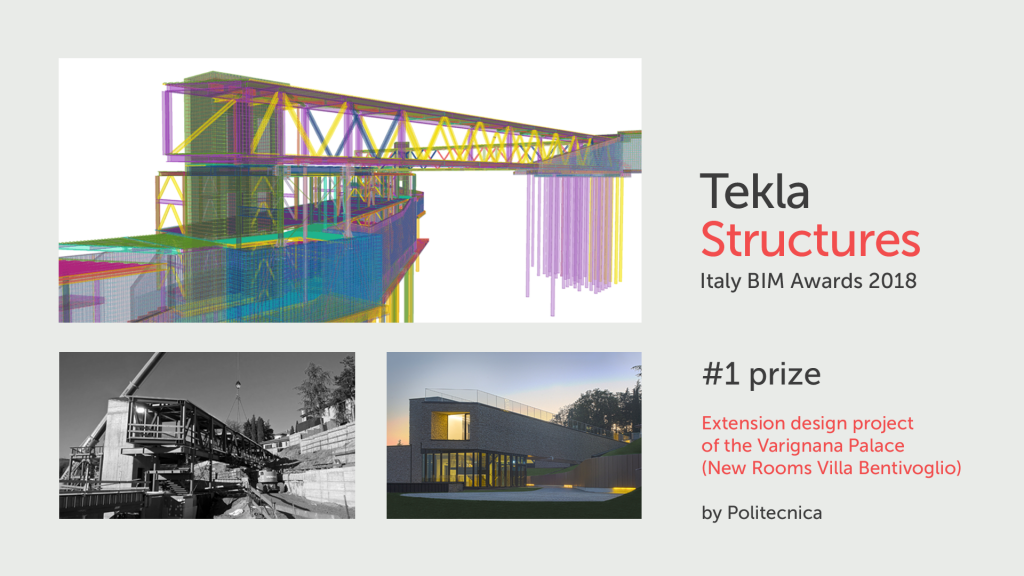 Politecnica: il progetto di ampliamento del Palazzo di Varignana vince il premio Tekla BIM Awards Italia 2018