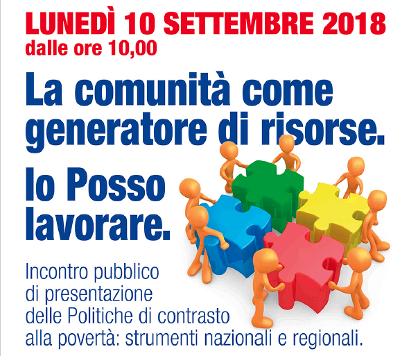 La Comunità generatore di risorse: il 10 settembre a Codigoro appuntamento con ASP sulle politiche di contrasto alla povertà