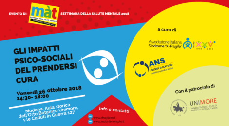 Màt, Anziani e Non Solo cooperativa sociale presenta: “Gli impatti psico–sociali del prendersi cura”