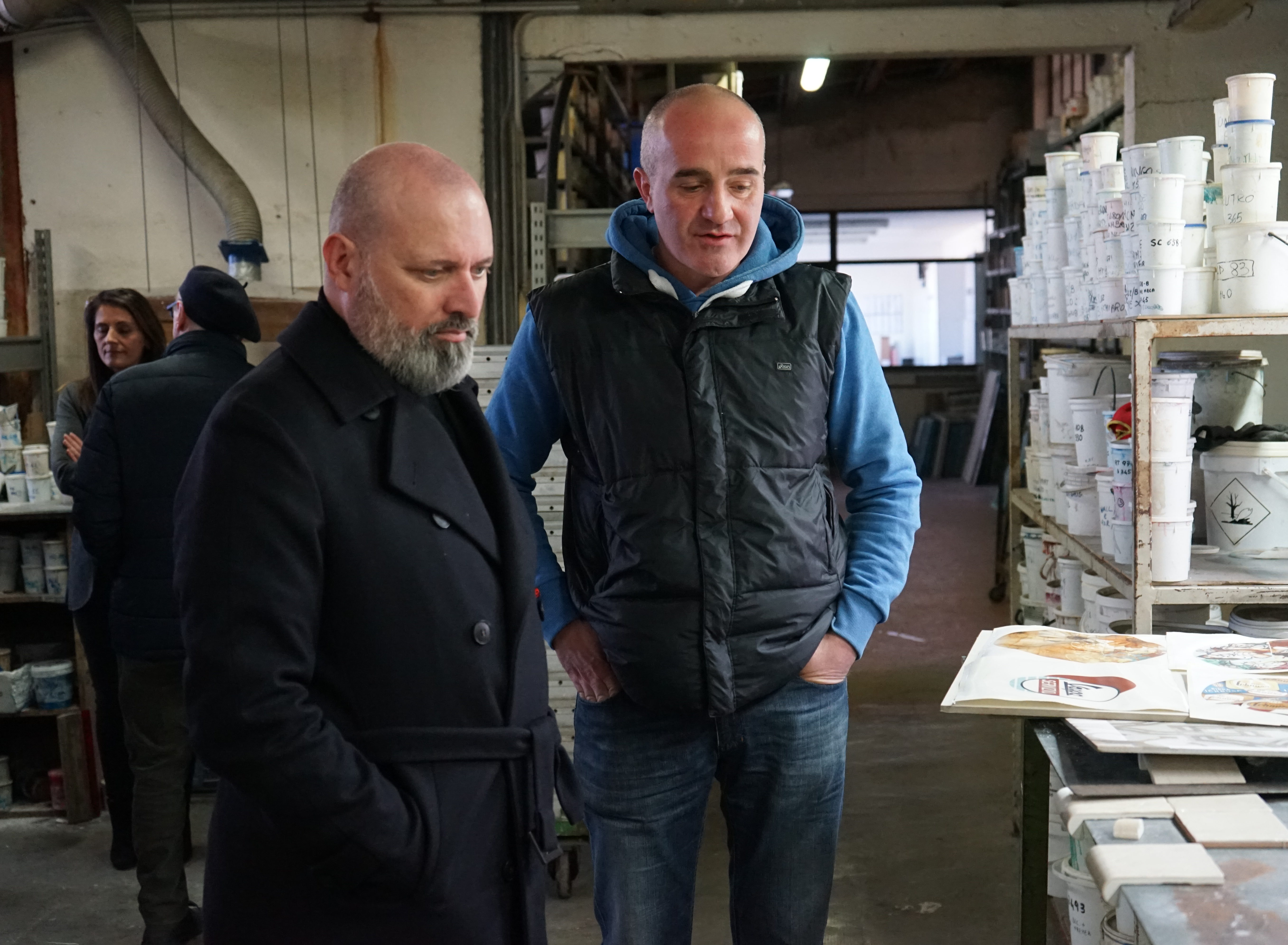 Workers buyout: il Presidente della Regione Stefano Bonaccini in visita alla cooperativa Ceramica Alta Workers buyout: il Presidente della Regione Stefano Bonaccini in visita alla cooperativa Ceramica Alta