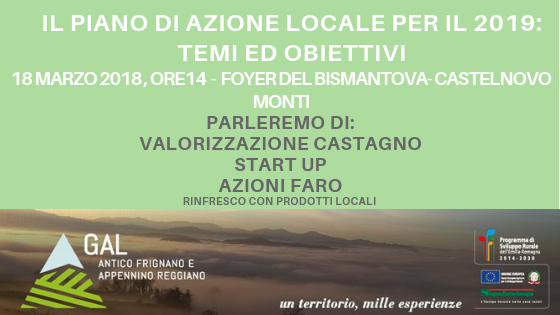 GAL Antico Frignano Appennino Reggiano : percorso di formazione all’autoimprenditorialità