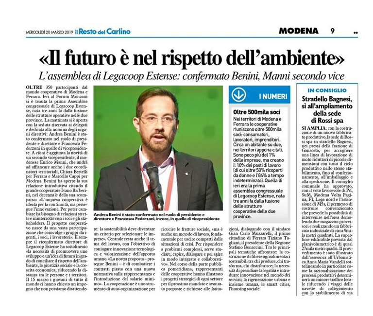 Il futuro è nel rispetto dell’ambiente