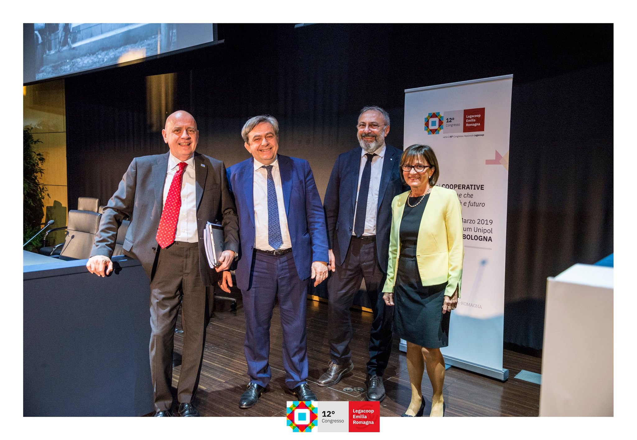Secondo mandato alla guida di Legacoop Emilia-Romagna per Giovanni Monti