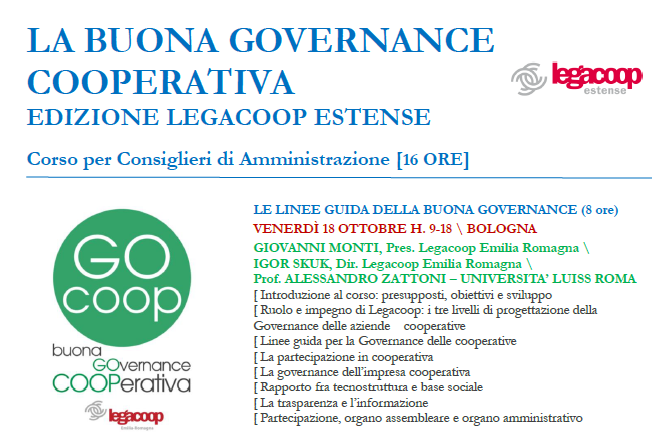 Al via Go Coop, edizione Legacoop Estense