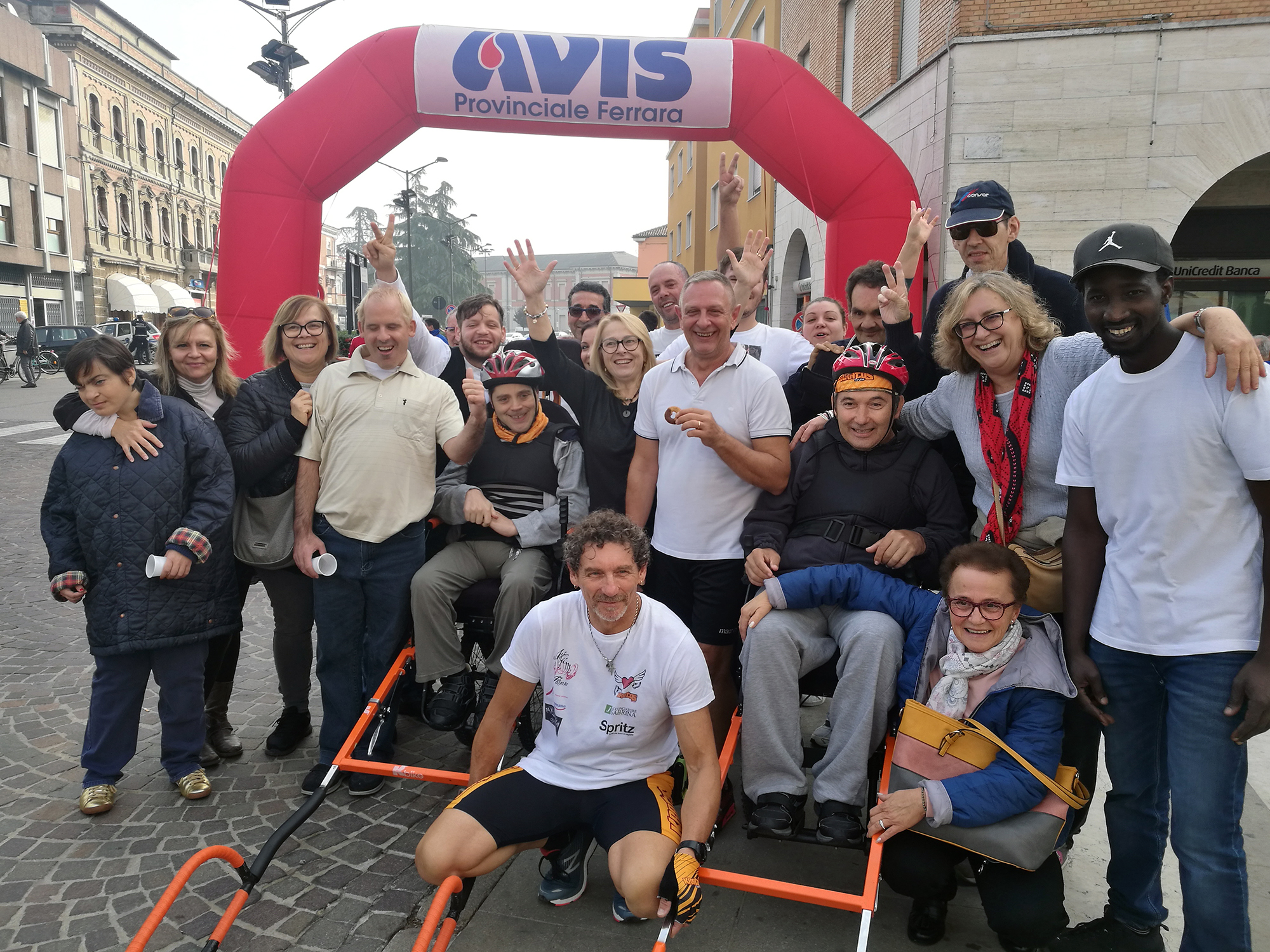 Gli ospiti del Centro Socio Riabilitativo per la Disabilità di CIDAS Parco La Fiorana protagonisti dell’iniziativa sportiva “La corsa dl’Alievar”