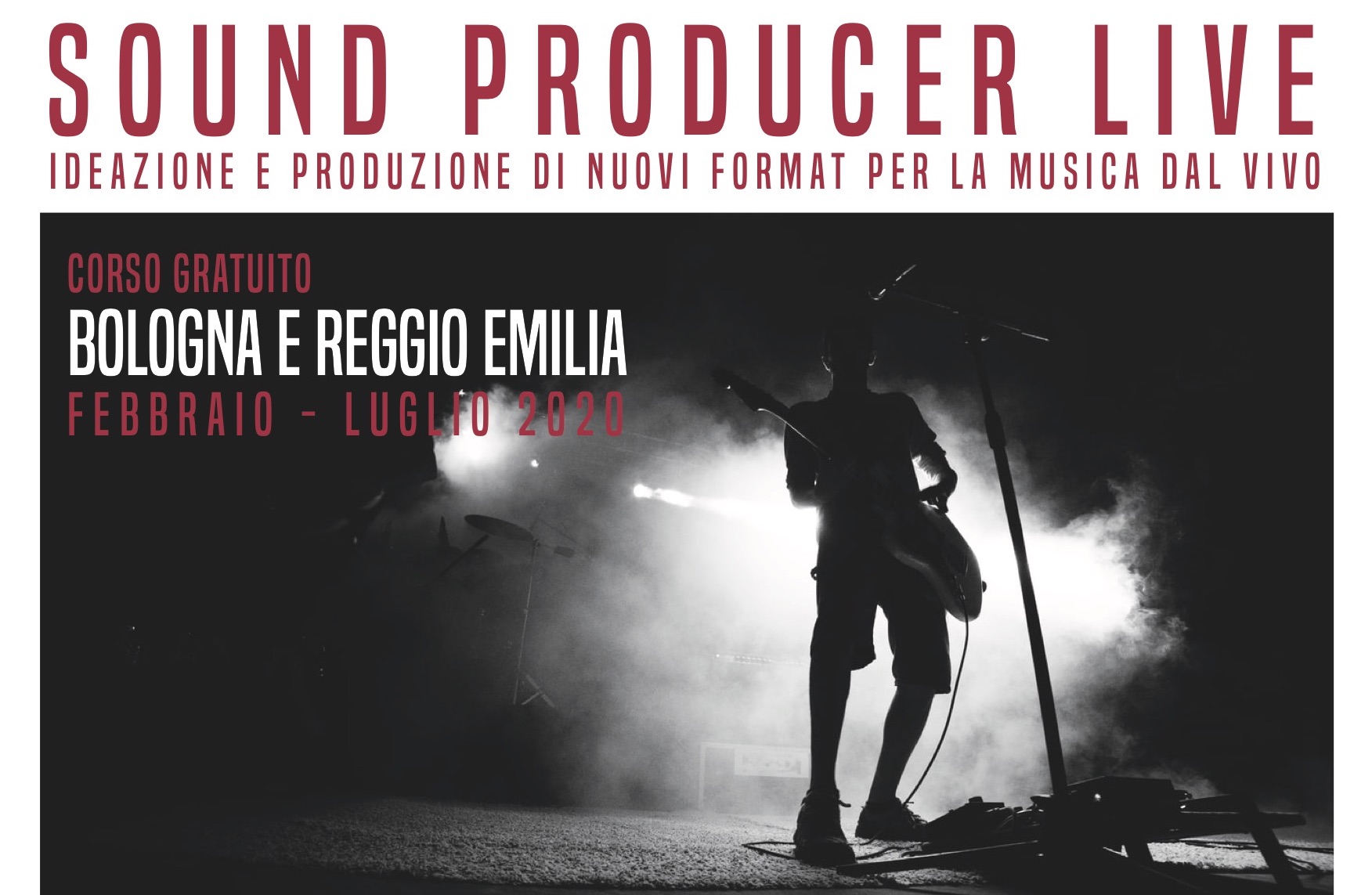 Sound Producer Live: aperte le iscrizioni per il corso promosso da Demetra Formazione