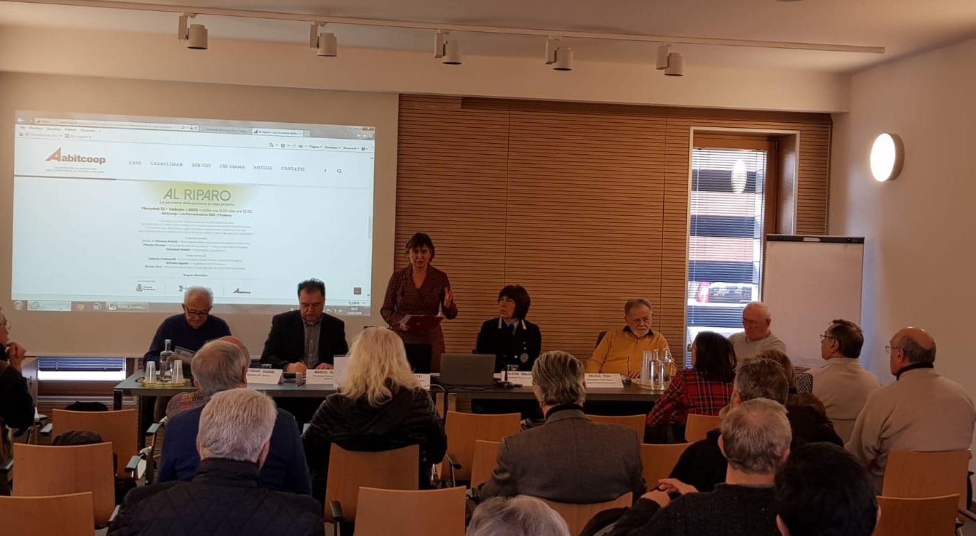 Convegno ad Abitcoop sulla sicurezza domestica, in collaborazione con Federconsumatori Modena