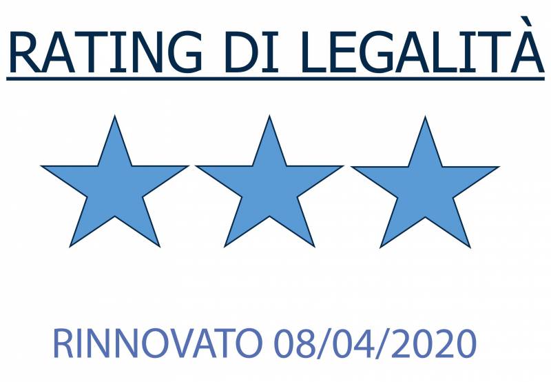 Rinnovato il Rating di Legalità: 3 stelle ★★★ per Gulliver