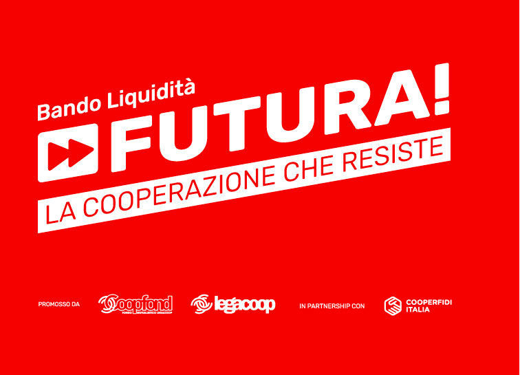 “Futura – La cooperazione che resiste”: è online il bando liquidità, da Coopfond finanziamenti da 25mila euro a tasso zero