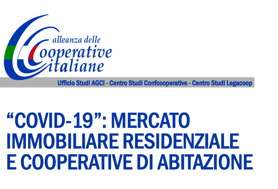 “Mercato immobiliare residenziale e cooperative di abitazione”. Online l’ultimo numero dell’Osservatorio Alleanza