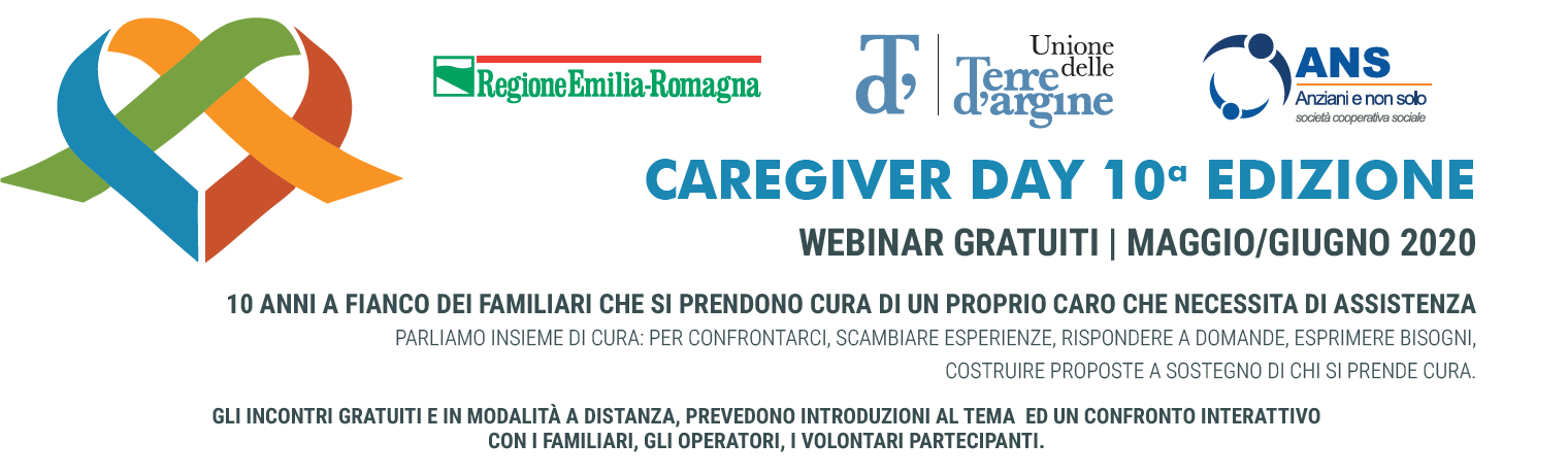 Decima edizione del CAREGIVER DAY: al via gli incontri online