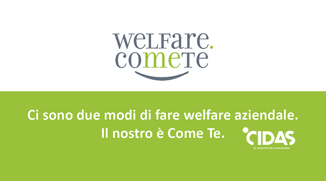 CIDAS presenta Welfare Come Te, il progetto del neonato Consorzio FIBER