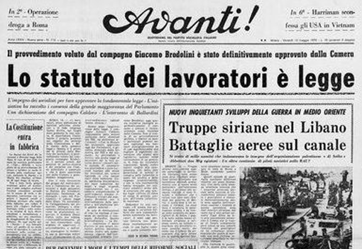 Lo Statuto dei lavoratori compie 50 anni. Lusetti: auspicabile confronto per nuovo quadro riferimento