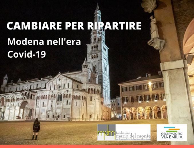 Fondazione Mario Del Monte presenta: “Cambiare per ripartire. Modena nell’era Covid-19”. Il 17 luglio alle 17.30 incontro su servizi e Pubblica Amministrazione. Interviene il Presidente Andrea Benini