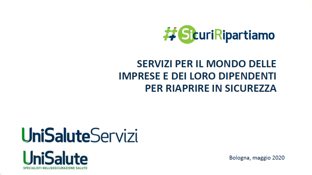 Legacoop e UniSalute/SiSalute presentano: #SicuriRipartiamo CARD