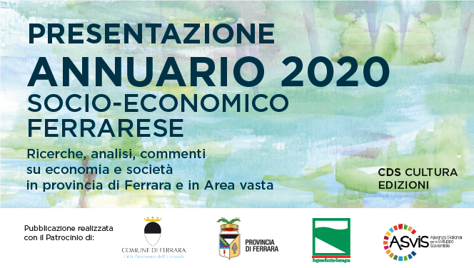 CDS Cultura: Presentazione Annuario Socio-Economico Ferrarese, 9 e 10 ottobre