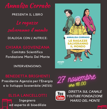 Fondazione Mario del Monte e Centro Documentazione Donna presentano: “Le ragazze salveranno il mondo”