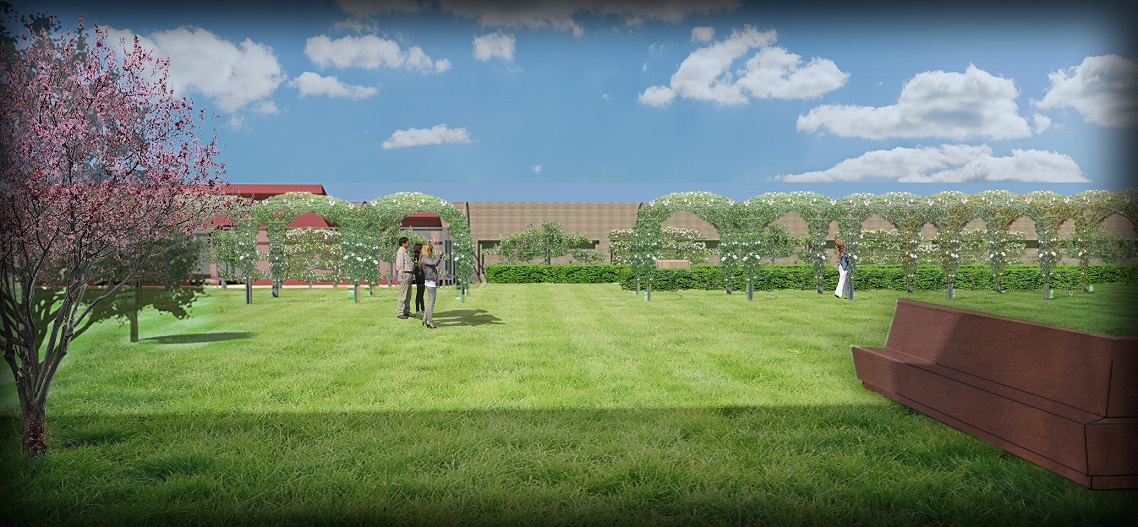 A ottobre il nuovo giardino di Schifanoia, finanziato per 40mila euro da Copma