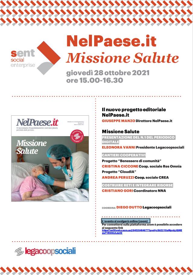 Webinar “Missione Salute” di NelPaese.it – Periodico digitale