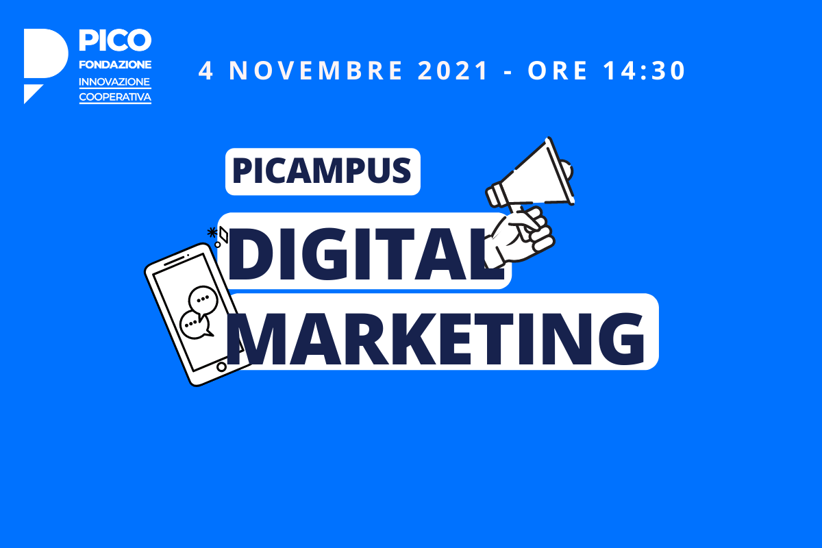 Digital Marketing: il 4 novembre un webinar di Fondazione PICO