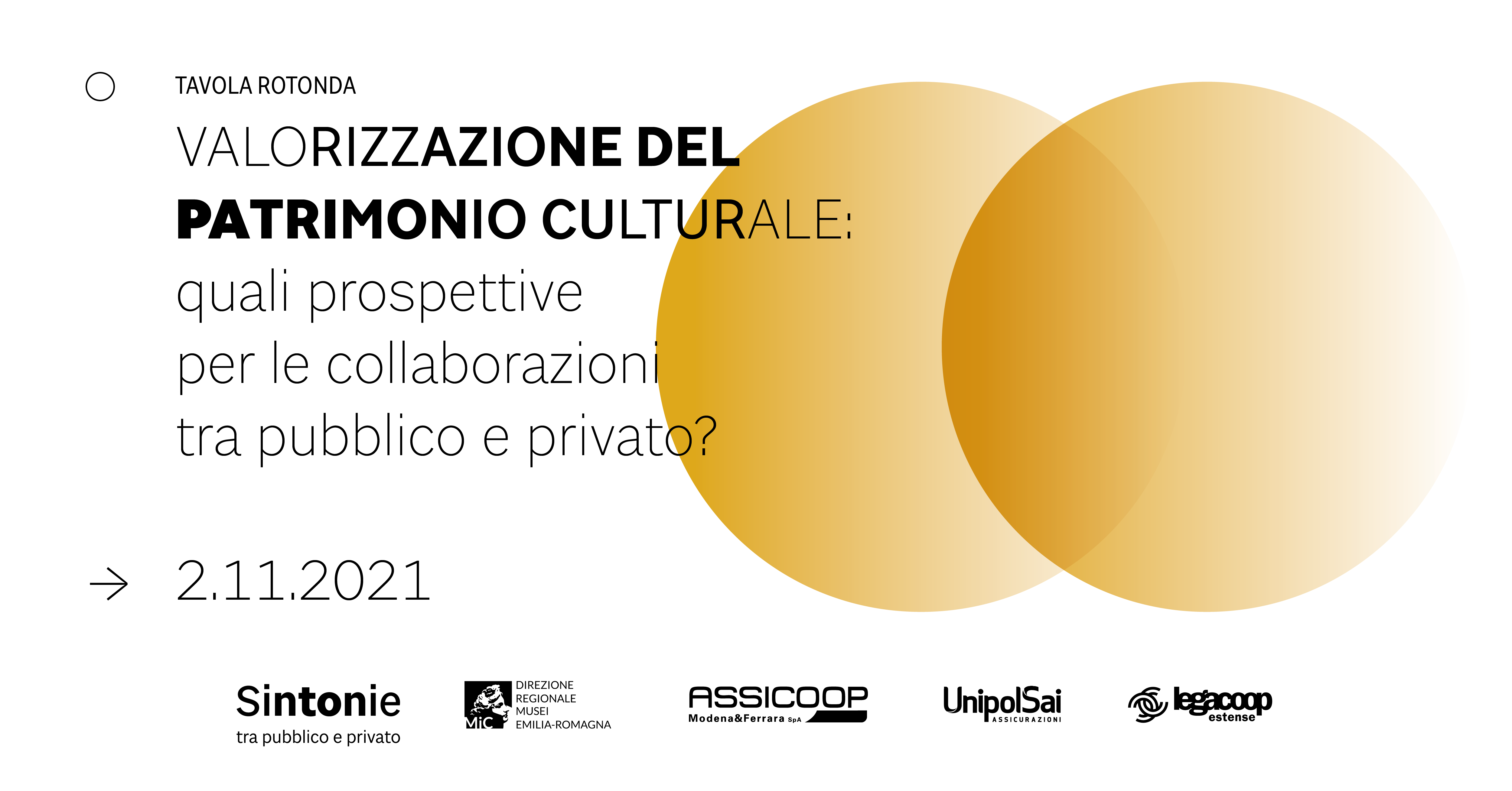 “SINTONIE. Tra pubblico e privato”: al via il progetto triennale di collaborazione tra la Direzione Regionale Musei Emilia-Romagna, Assicoop Modena&Ferrara e Legacoop Estense