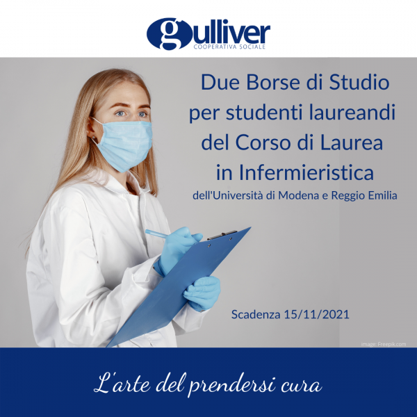 Gulliver sostiene due Borse di Studio per laureandi del corso di Laurea in Infermieristica