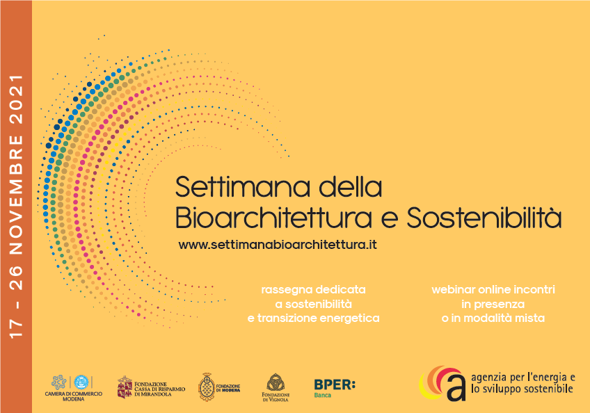 Settimana della Bioarchitettura e Sostenibilità: gli interventi delle nostre associate Settimana della Bioarchitettura e Sostenibilità: gli interventi delle nostre associate