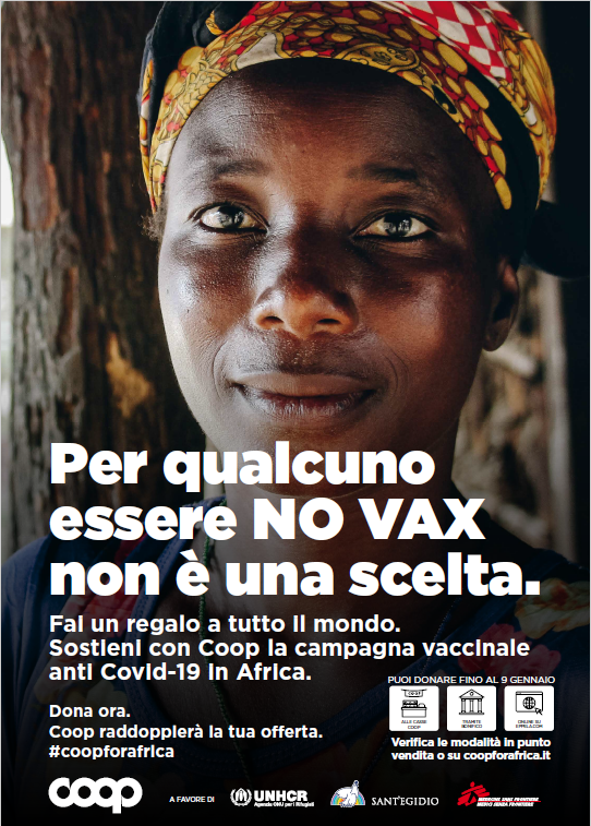 A Modena il 9 dicembre nei negozi di Coop Alleanza 3.0 arriva #coopforafrica