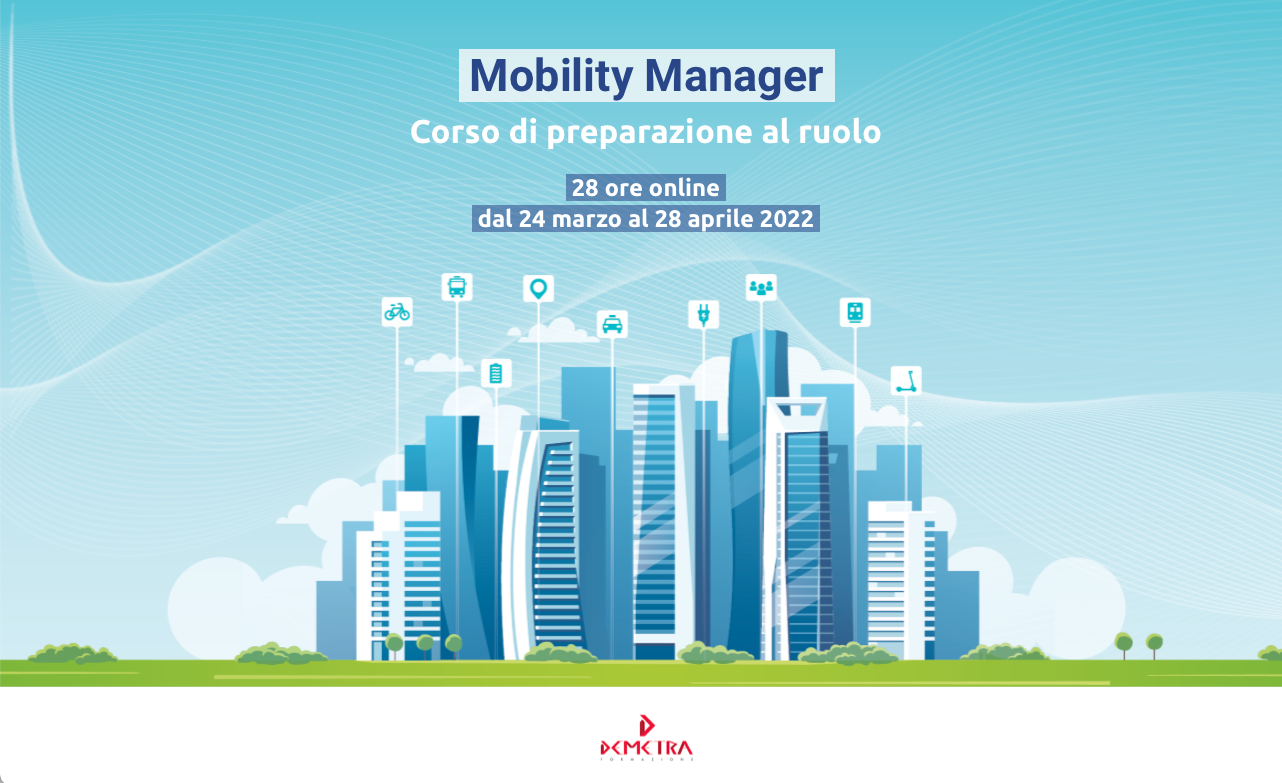 Mobility Manager: iscrizione aperte al corso di Demetra Formazione