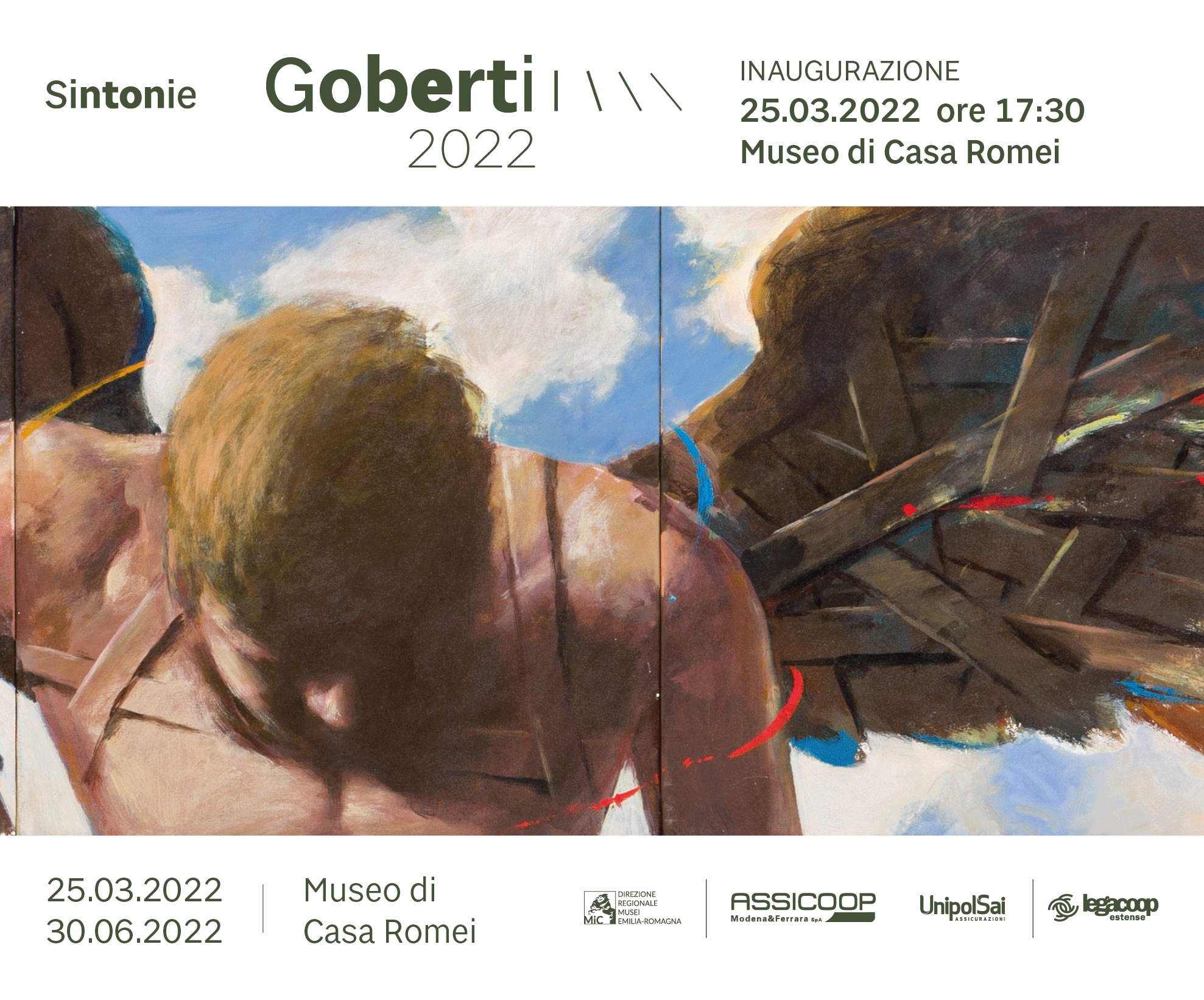 “GOBERTI 2022”: il 25 marzo inaugura al Museo di Casa Romei, nell’ambito di Sintonie, la mostra su Gianfranco Goberti