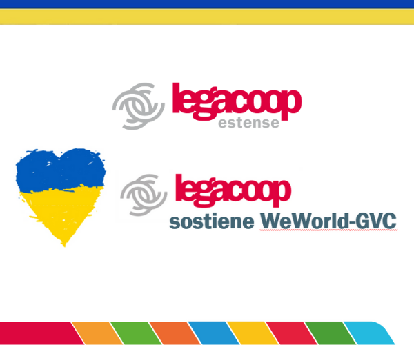 Legacoop Estense sostiene due raccolte fondi per l’Ucraina