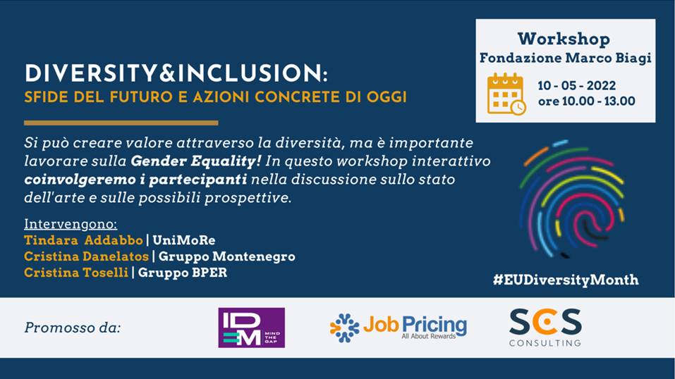 Workshop Diversity & Inclusion: Sfide del futuro e azioni concrete di oggi