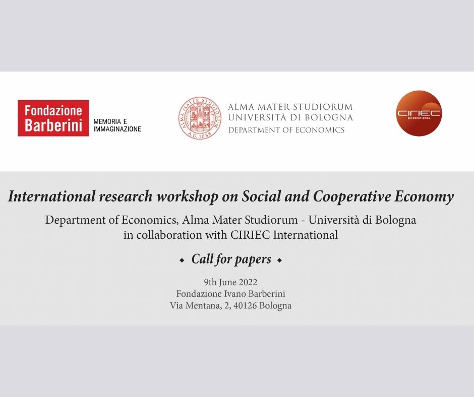 International research workshop on Social and Cooperative Economy
