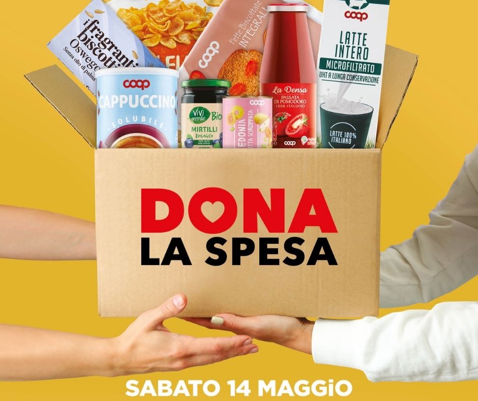 Dona la spesa sabato 14 maggio