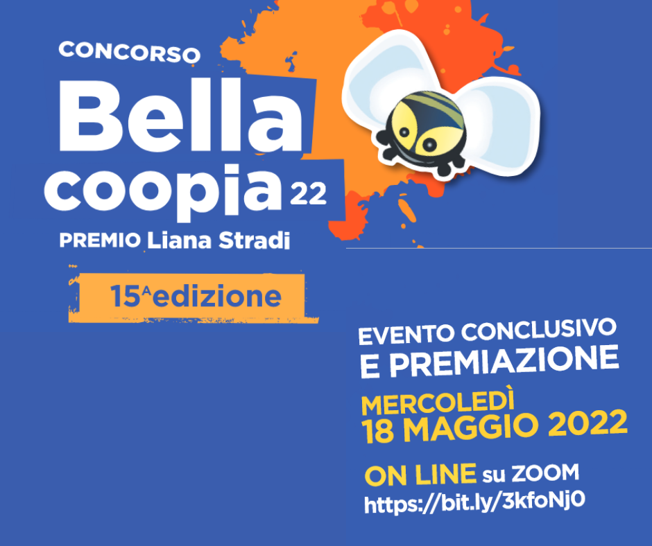 Bellacoopia 2022 – il 18 maggio online le premiazioni dei vincitori Bellacoopia 2022 – il 18 maggio online le premiazioni dei vincitori