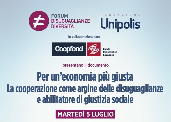 Per un’economia più giusta: il 5 luglio a Bologna l’evento promosso da Fondazione Unipolis