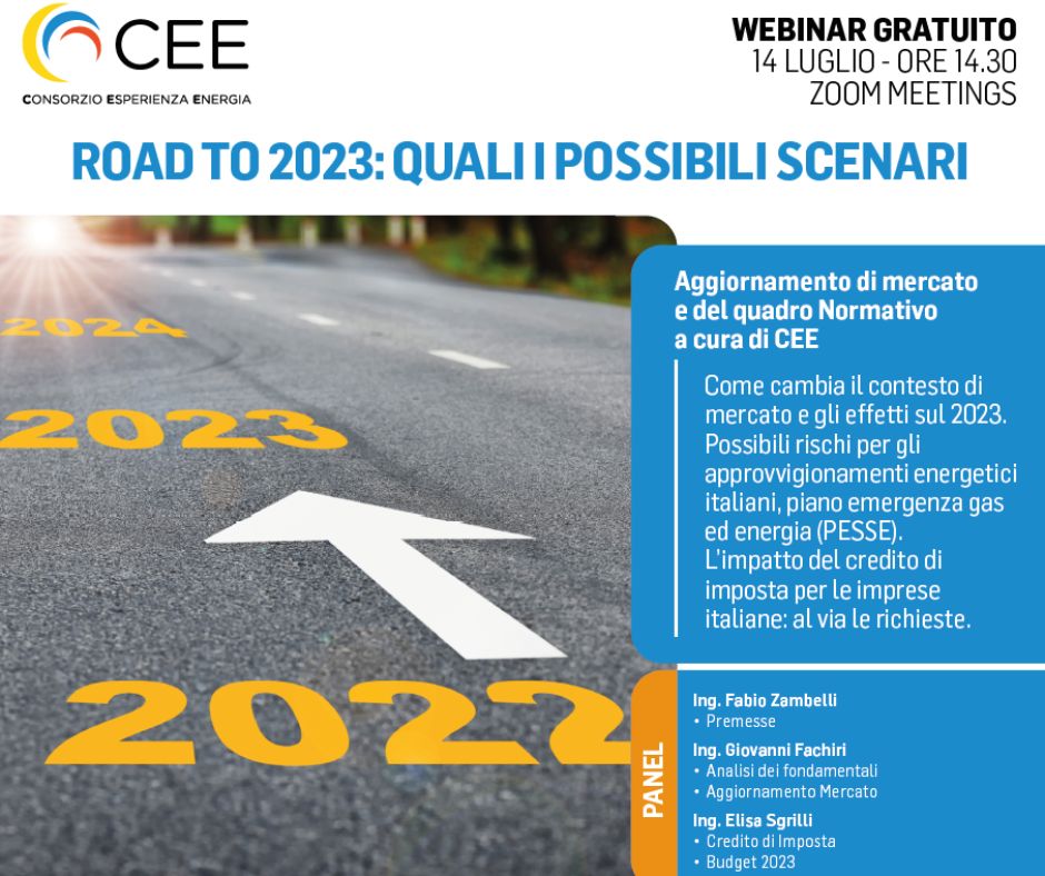 Road to 2023: quali possibili scenari? Road to 2023: quali possibili scenari?