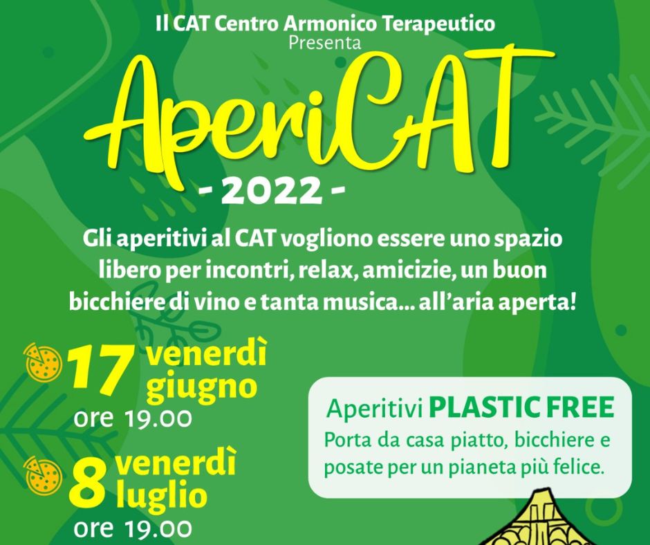 Apericat, 2 appuntamenti estivi