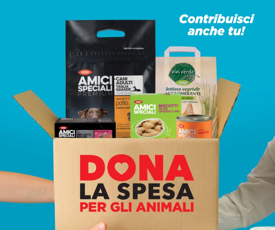 Coop Alleanza 3.0: dona la spesa sabato 16 luglio